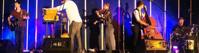 On-Stage Burnham Band Photo